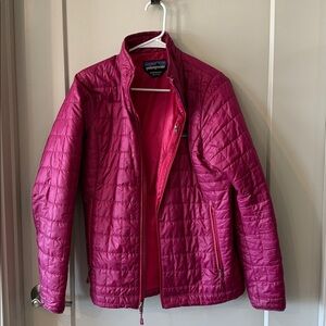 Patagonia Fuchsia Quilted Jacket
